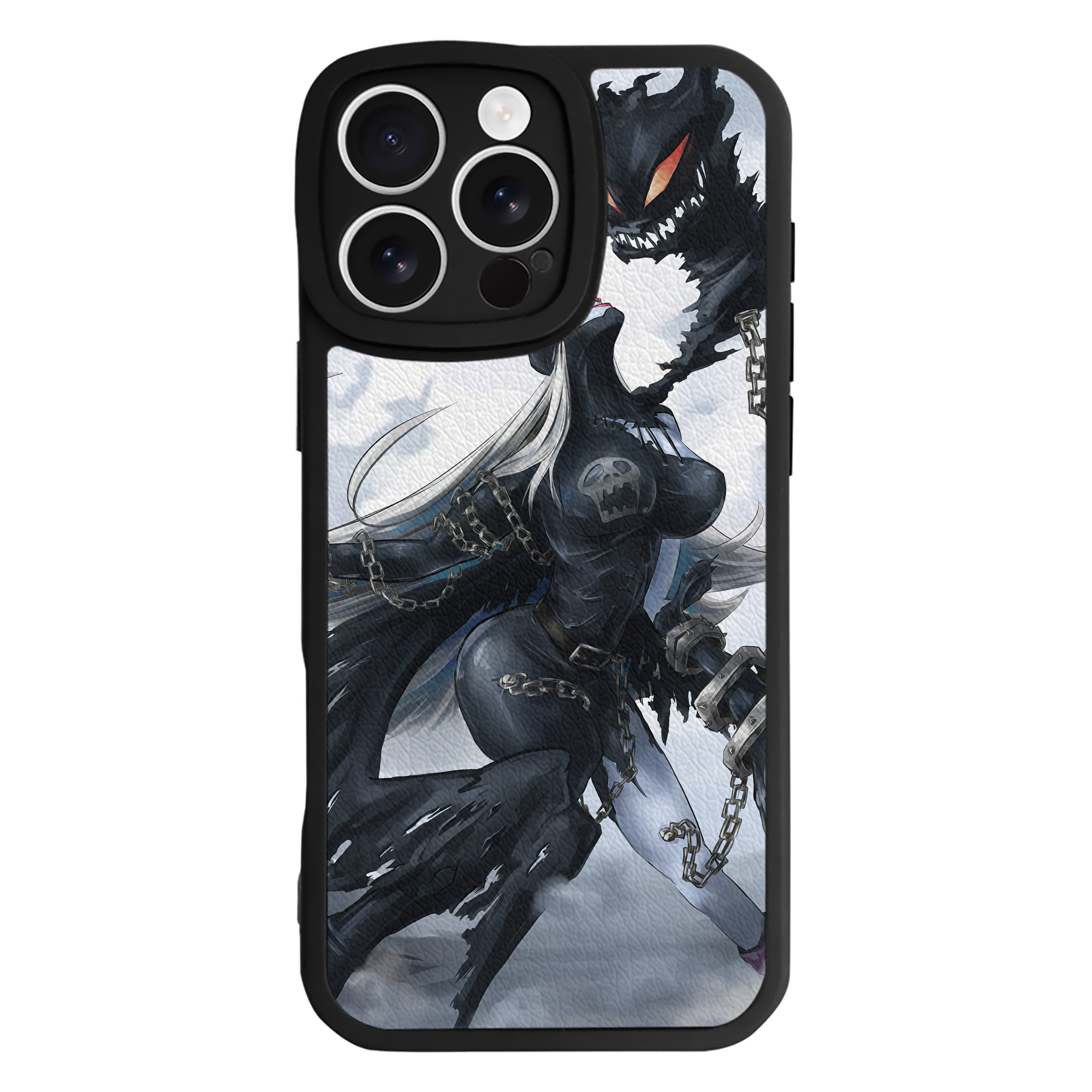 （画像用） Digimon デジタルモンスター/デジモン 【iPhone 16シリーズ対応】シリコンスマホケース（レザー調） 材質：シリコン